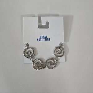 Urban Outfitters Metallic Spiral Bracelet
